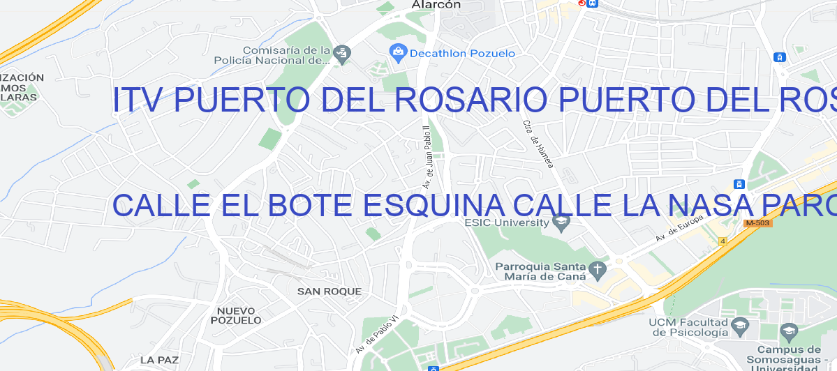 Oficina Calle CALLE EL BOTE ESQUINA CALLE LA NASA PARCELA P4 A. . POLÍGONO INDUSTRIAL LA HONDURA en Puerto del Rosario - ITV PUERTO DEL ROSARIO