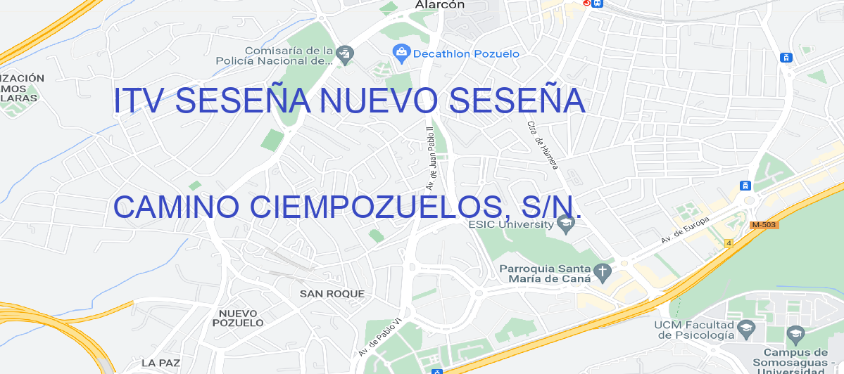Oficina Calle CAMINO CIEMPOZUELOS, S/N. en Seseña - ITV SESEÑA NUEVO