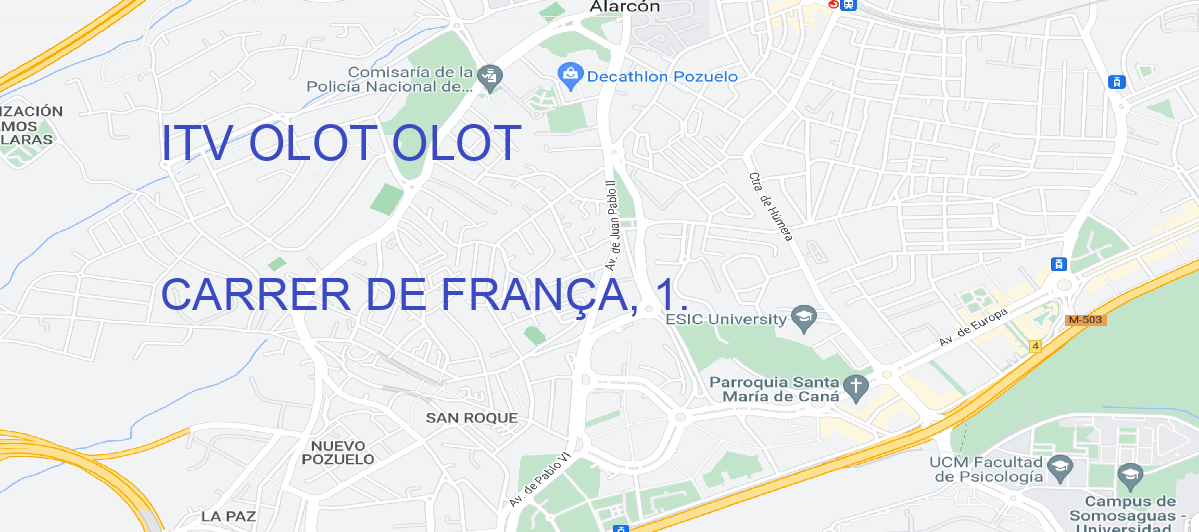 Oficina Calle CARRER DE FRANÇA, 1. en Olot - ITV OLOT