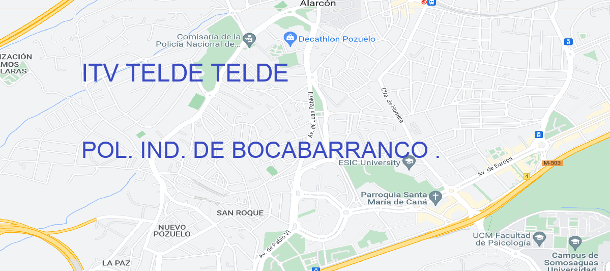 Oficina Calle POL. IND. DE BOCABARRANCO . en Telde - ITV TELDE