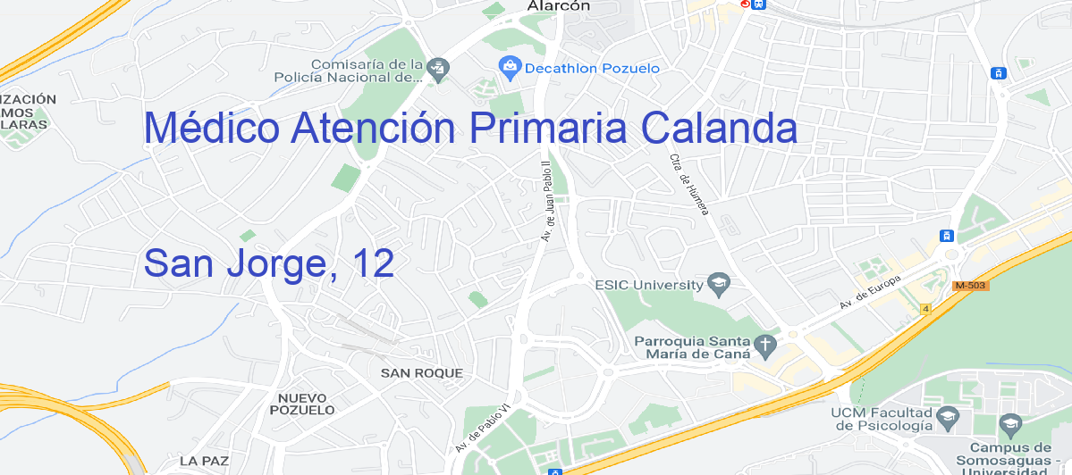 Oficina Calle San Jorge, 12 en Calanda - Médico Atención Primaria