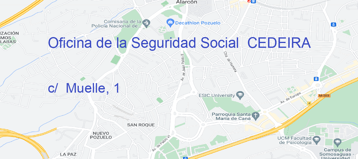 Oficina Calle c/  Muelle, 1 en Cedeira - Oficina de la Seguridad Social 